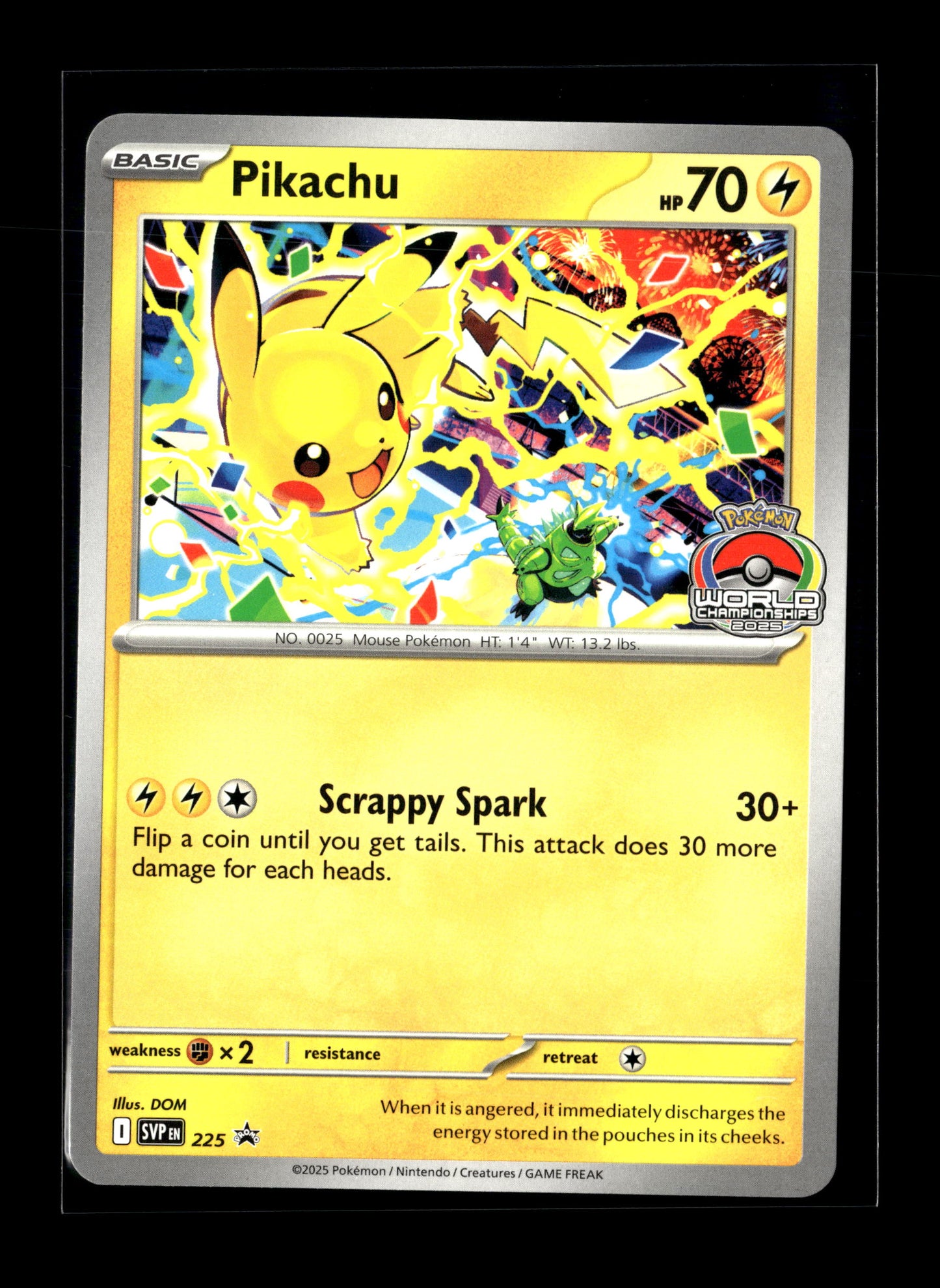 Pokemon Promo Pikachu 225