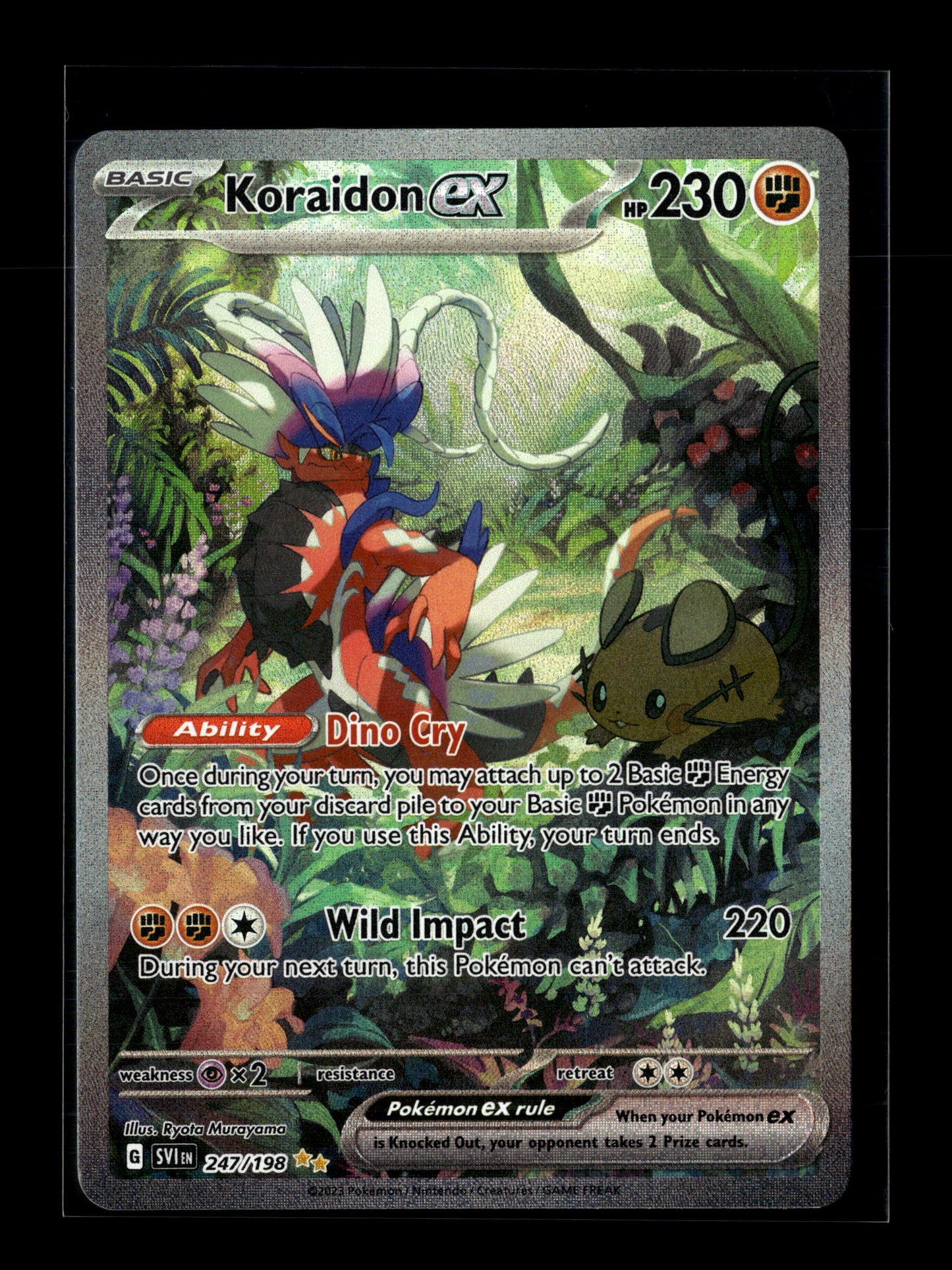 Pokemon Scarlet & Violet Koraidon ex 247