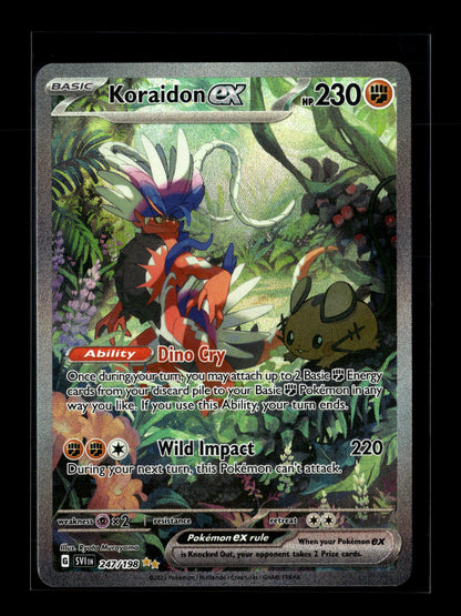 Pokemon Scarlet & Violet Koraidon ex 247