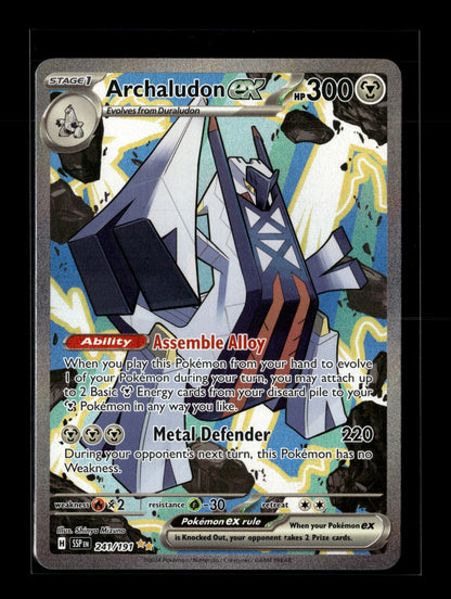 Pokemon Surging Sparks Archaludon ex 241