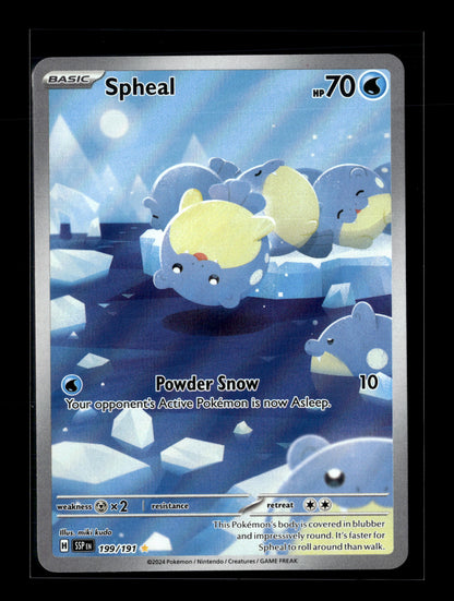 Pokemon Surging Sparks Spheal 199