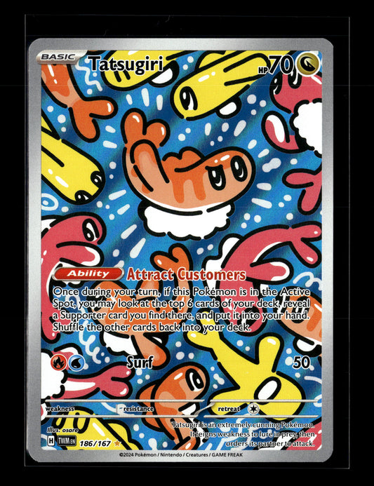Pokemon Twilight Masquerade Tatsugiri 186