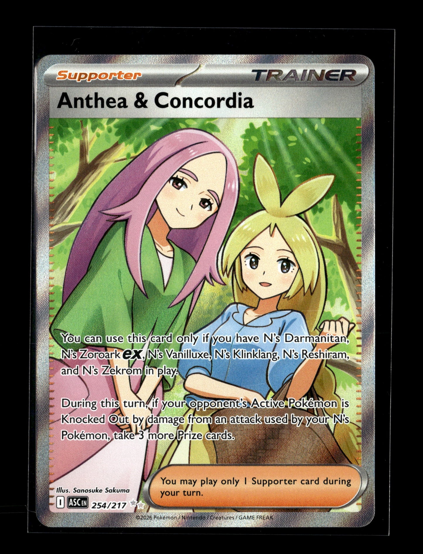 Pokemon Ascended Heroes Anthea & Concordia 254