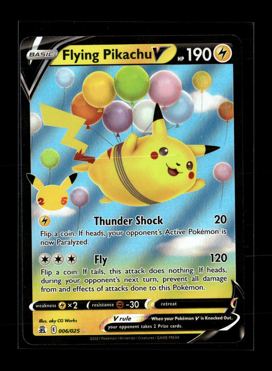 Pokemon Celebrations Flying Pikachu VMAX 7