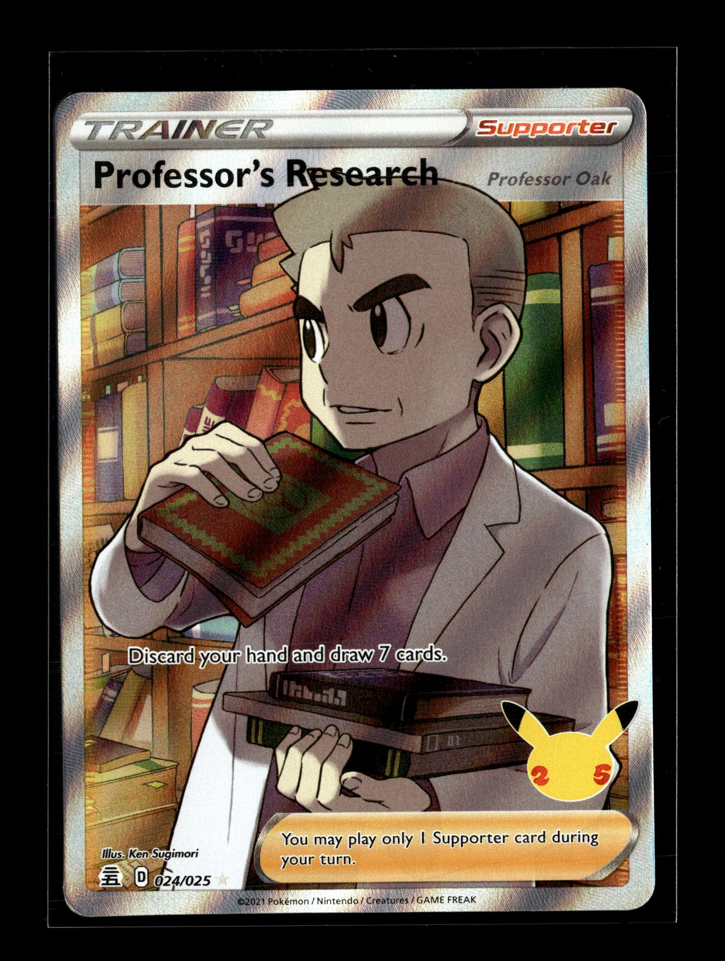 Pokemon Celebrations Professor's Research 24