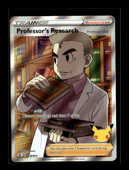 Pokemon Celebrations Professor's Research 24