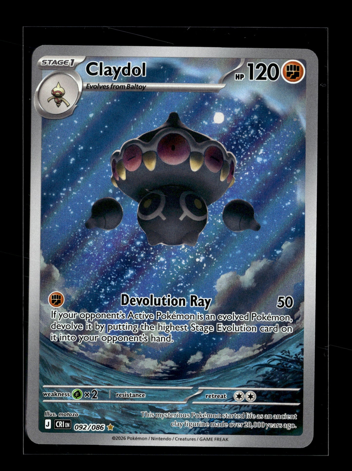 Pokemon Chaos Rising Claydol 92