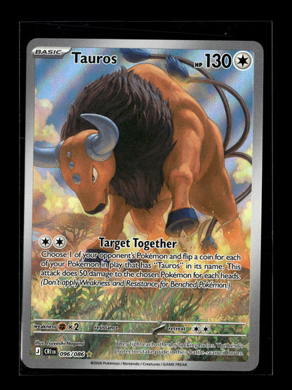 Pokemon Chaos Rising Tauros 96