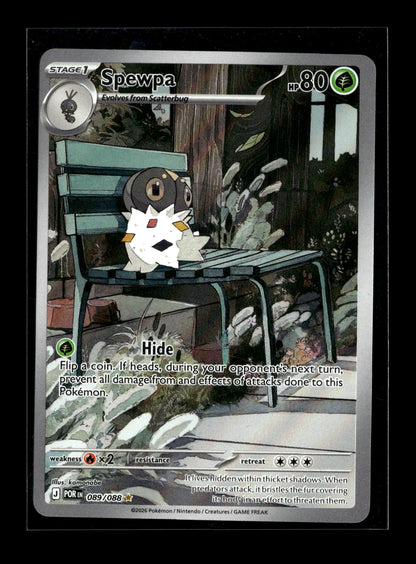 Pokemon Perfect Order Spewpa 89