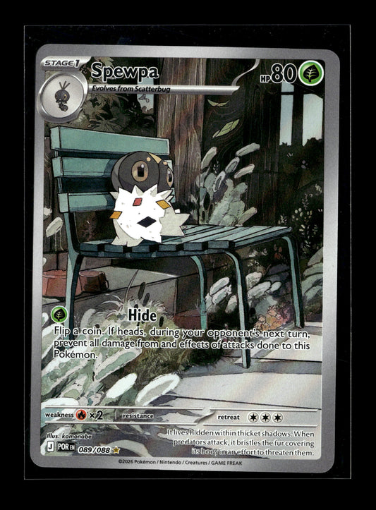 Pokemon Perfect Order Spewpa 89