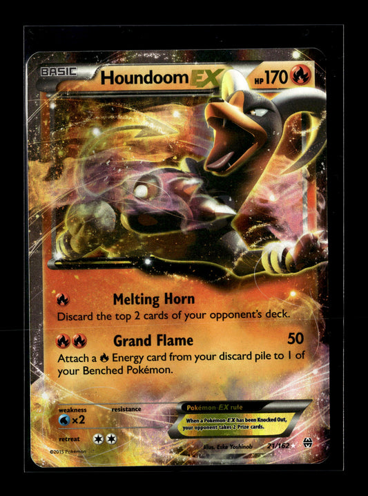 Pokemon BREAKthrough Houndoom EX 21