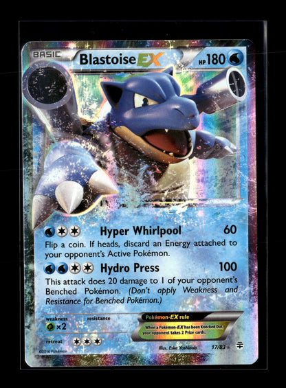 Pokemon Generations Blastoise EX 17