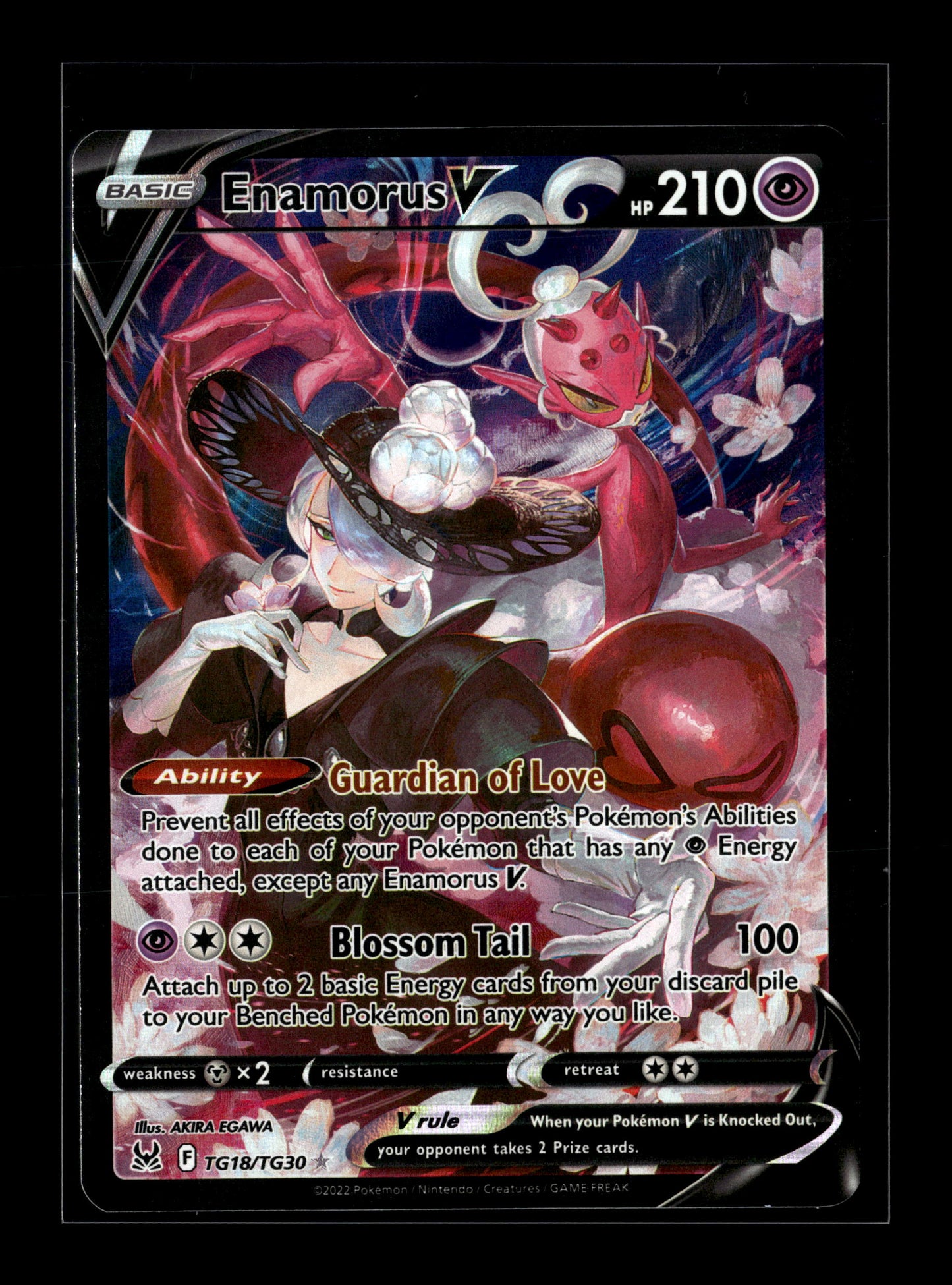 Pokemon Lost Origin Enamorus V TG18