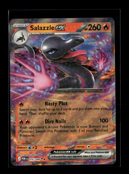 Pokemon Perfect Order Salazzle ex 16