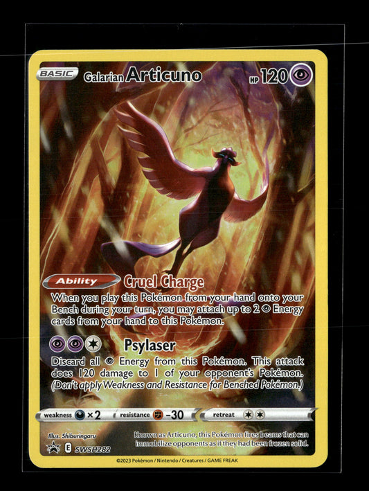 Pokemon Promo Galarian Articuno 282