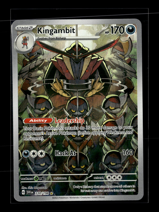 Pokemon Scarlet & Violet Kingambit 220
