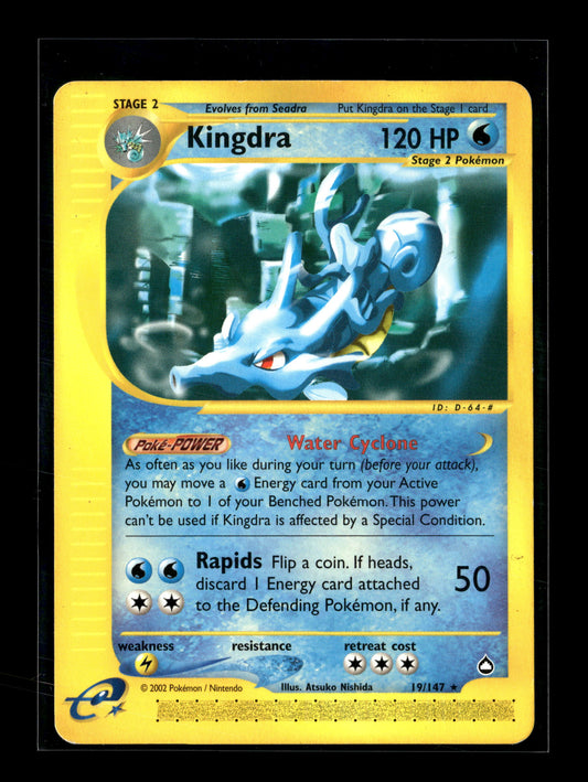 Pokemon Aquapolis Kingdra 19 - Moderately Played