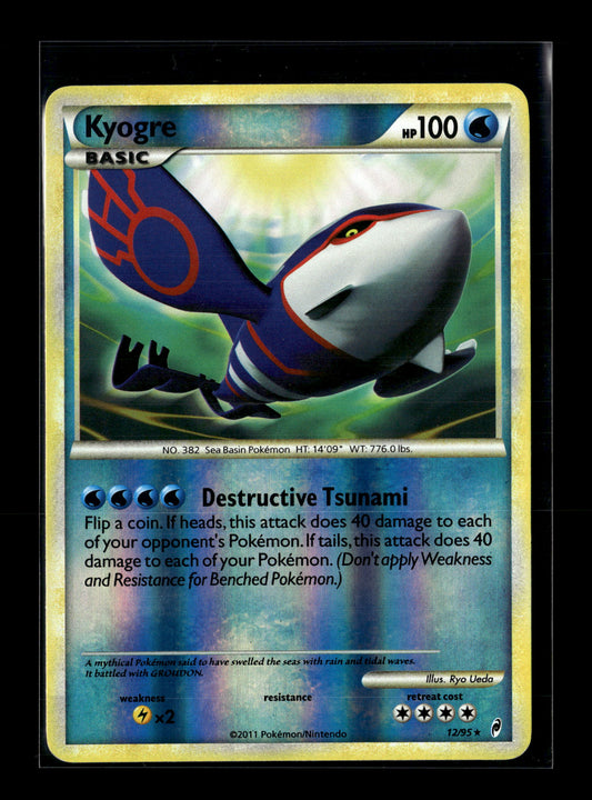 Pokemon Call of Legends Reverse Holo Kyogre 12