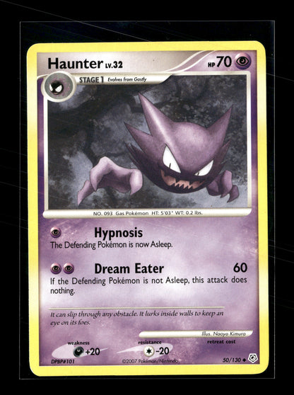 Pokemon Diamond and Pearl Haunter 50 - Lightly Played