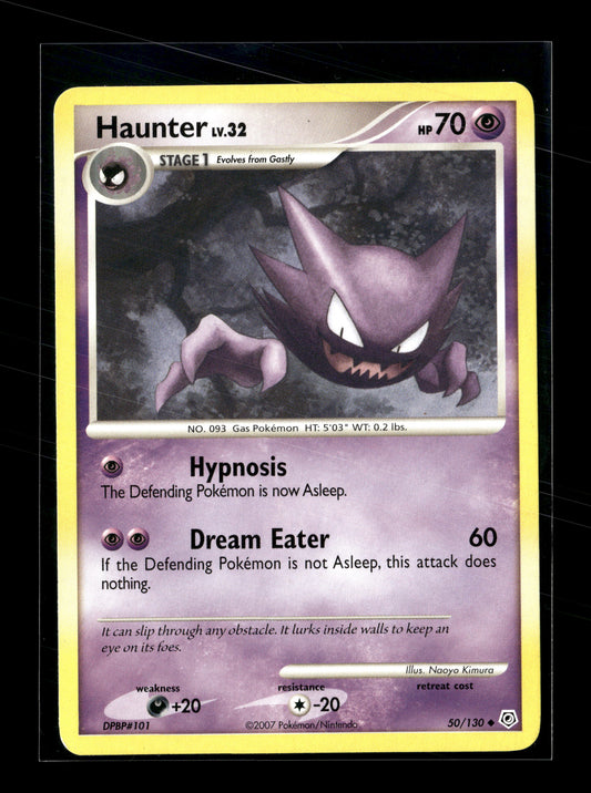 Pokemon Diamond and Pearl Haunter 50 - Lightly Played