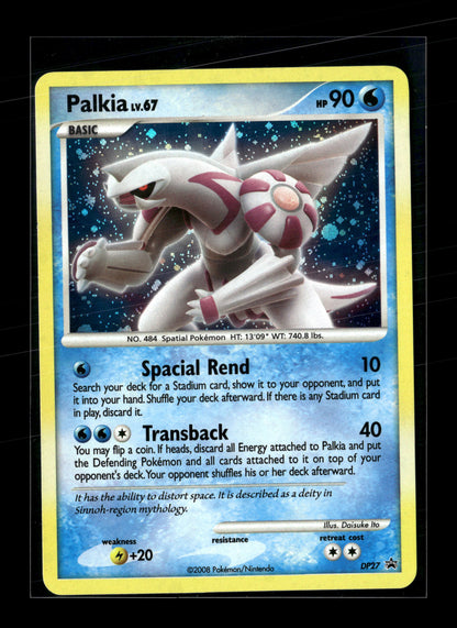 Pokemon Diamond and Pearl Promo Palkia DP27 - Lightly Played