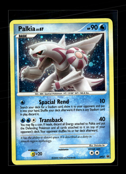 Pokemon Diamond and Pearl Promo Palkia DP27 - Lightly Played