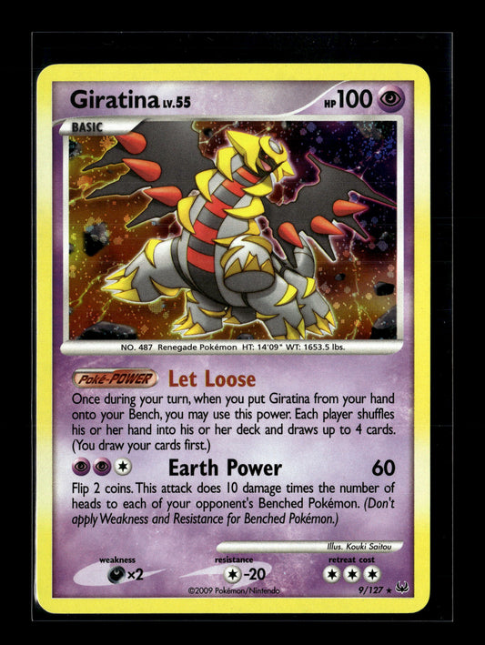 Pokemon Platinum Giratina 9 - Lightly Played
