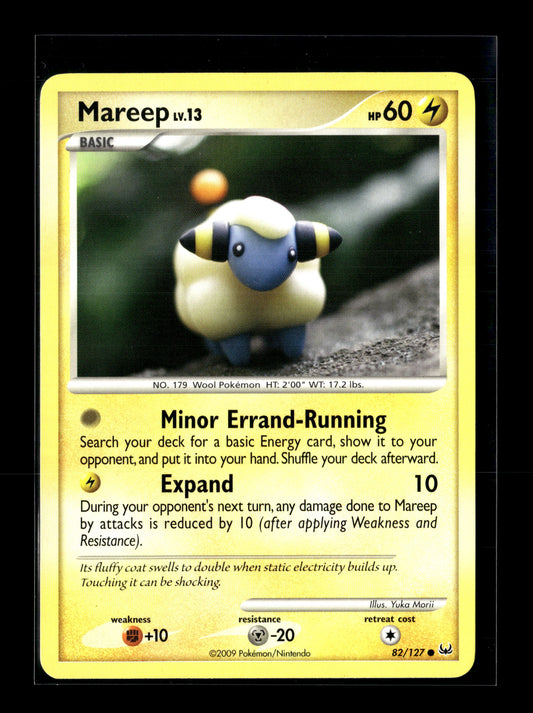 Pokemon Platinum Mareep 82 - Lightly Played