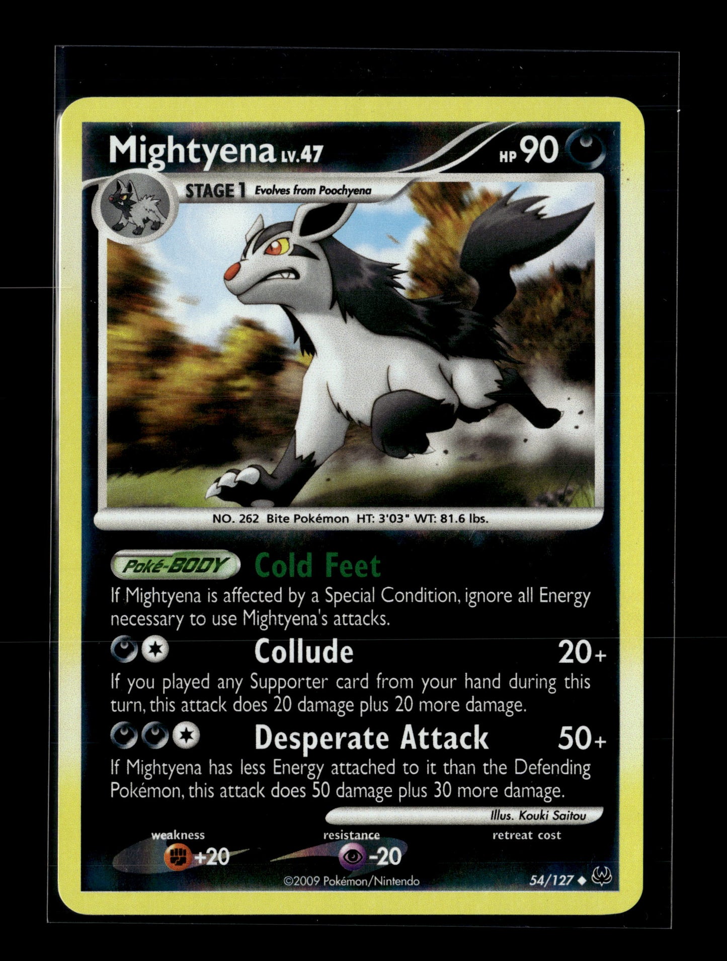 Pokemon Platinum Mightyena 54