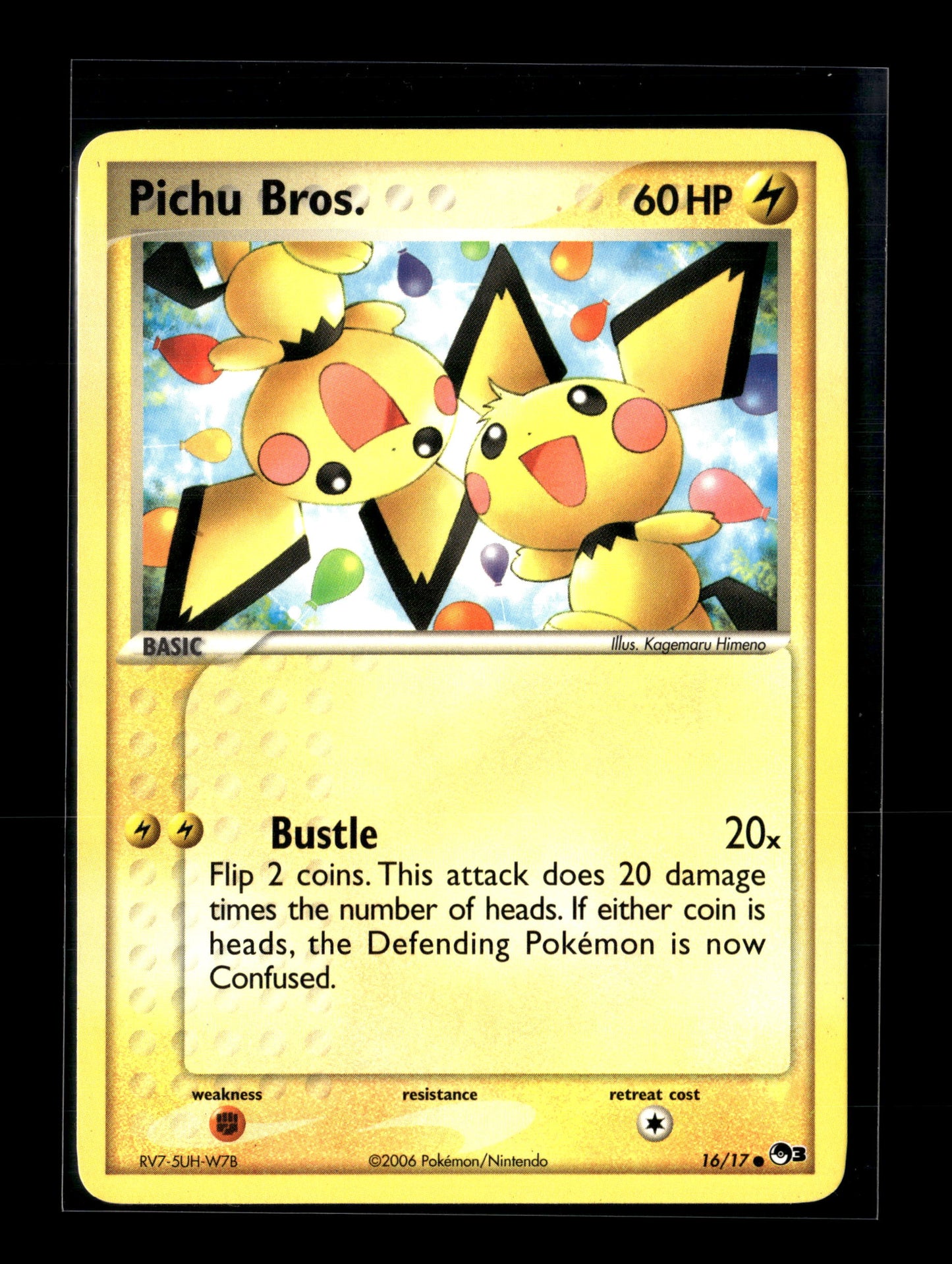 Pokemon POP Series 3 Pichu Bros. 16 - Lightly Played