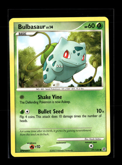 Pokemon Secret Wonders Bulbasaur 77