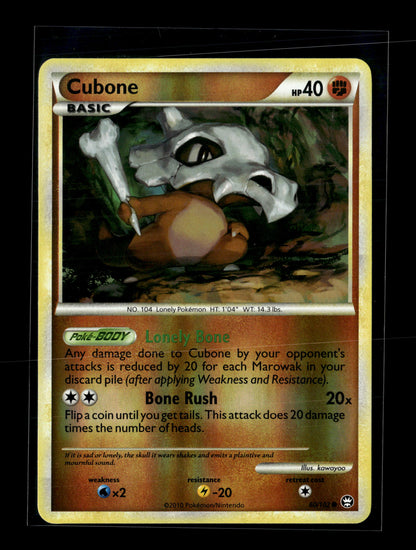 Pokemon Triumphant Cubone 60
