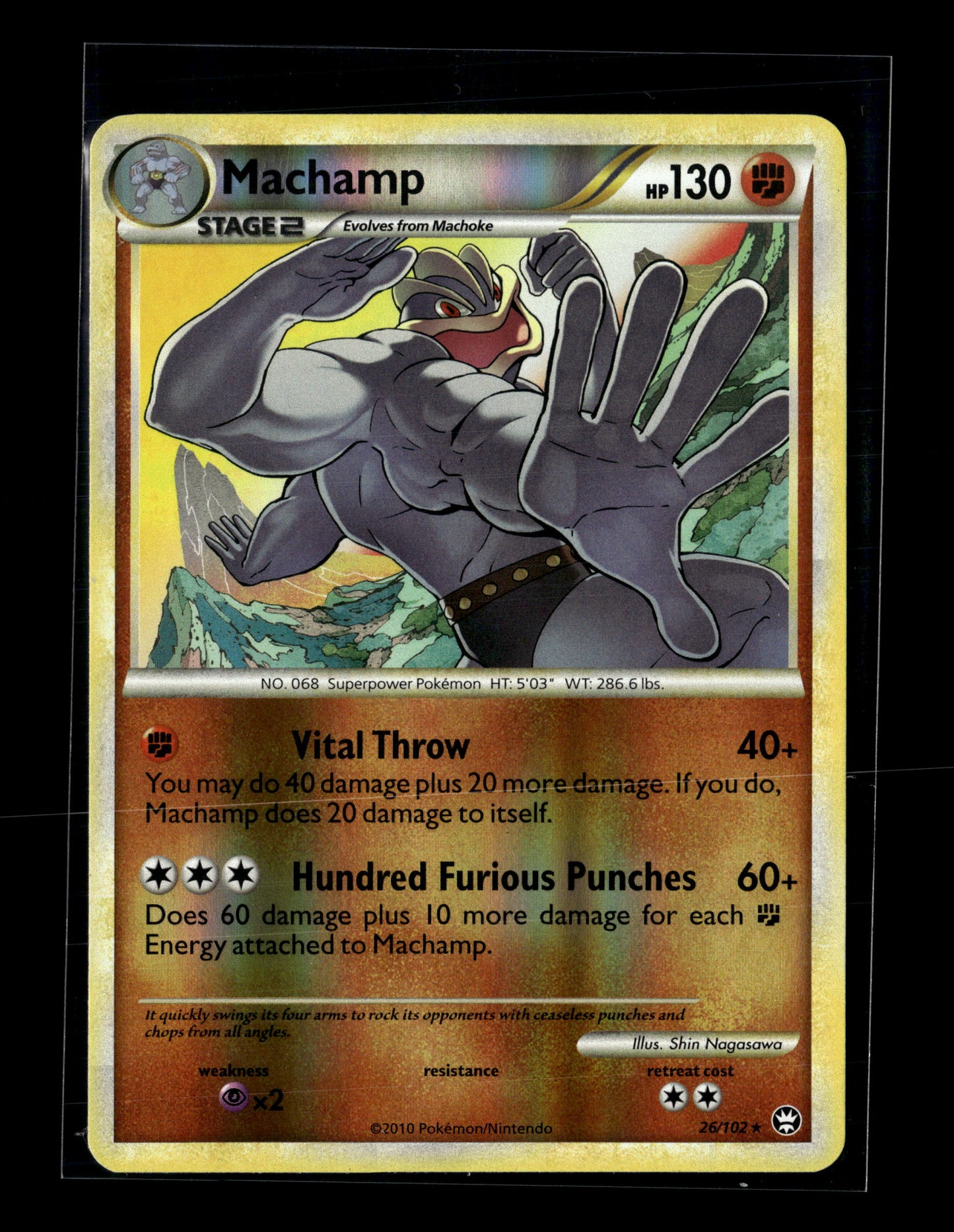 Pokemon Triumphant Machamp 26