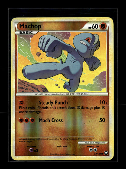 Pokemon Triumphant Machop 67 - Lightly Played