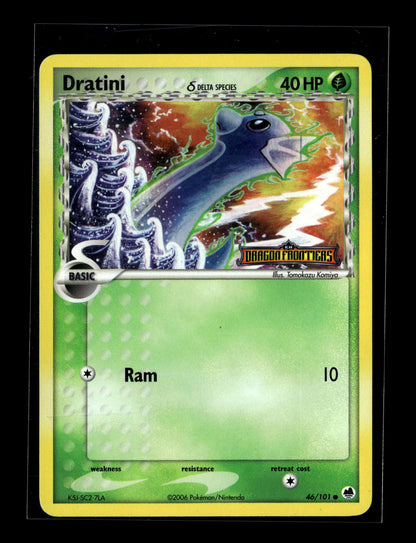 Pokemon EX Dragon Frontiers Dratini 46 - Lightly Played