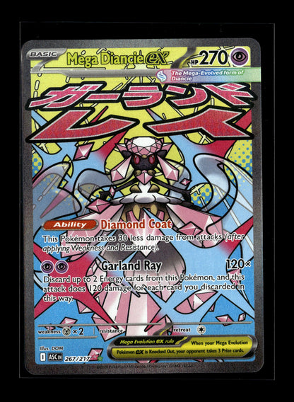 Pokemon Ascended Heroes Mega Diancie ex 267