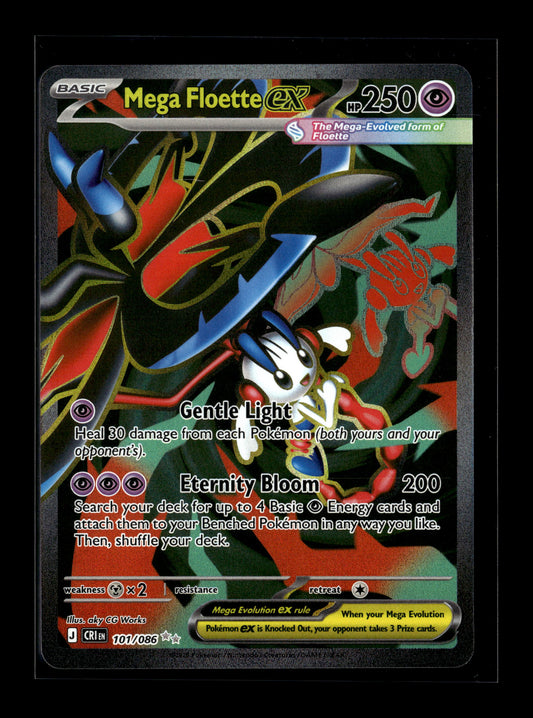 Pokemon Chaos Rising Mega Floette ex 101
