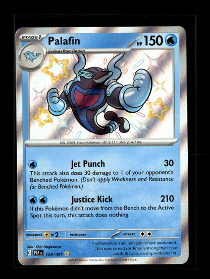 Pokemon Paldean Fates Palafin 124