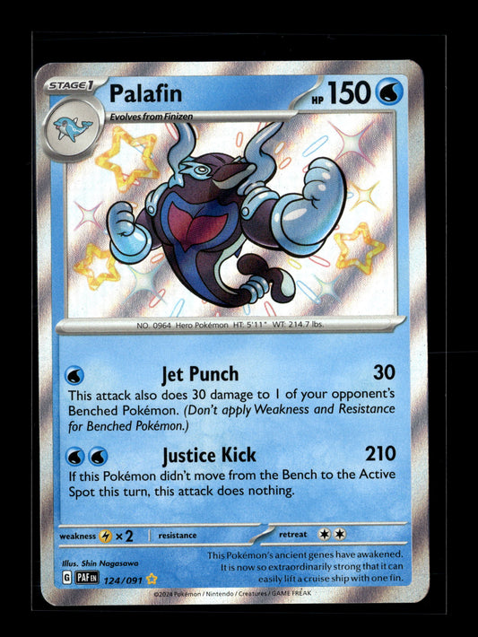 Pokemon Paldean Fates Palafin 124