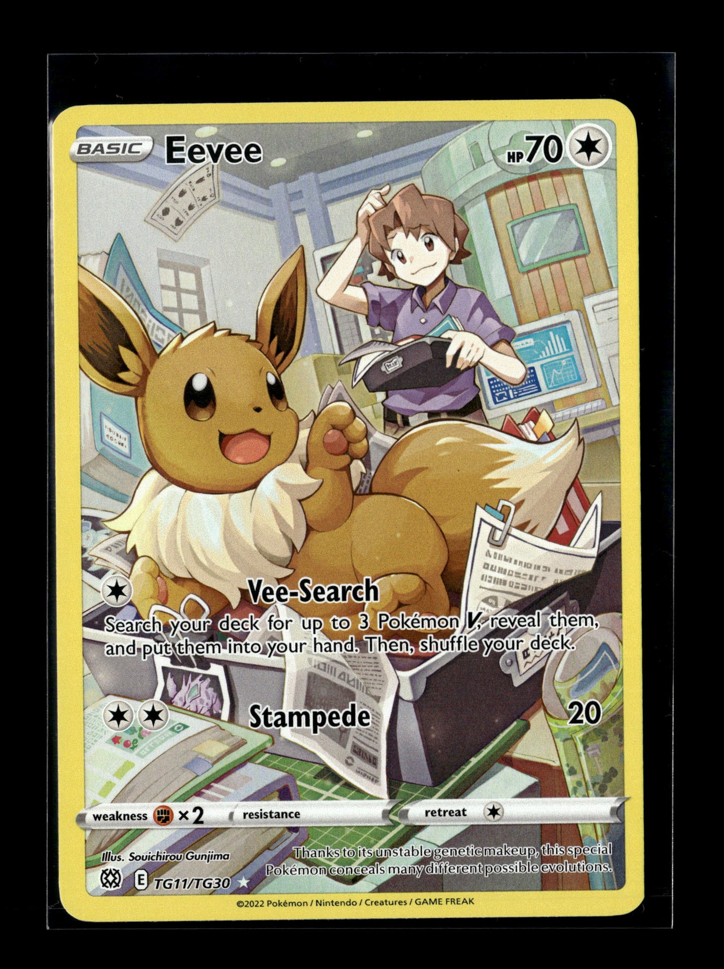Pokemon Brilliant Stars Eevee TG11