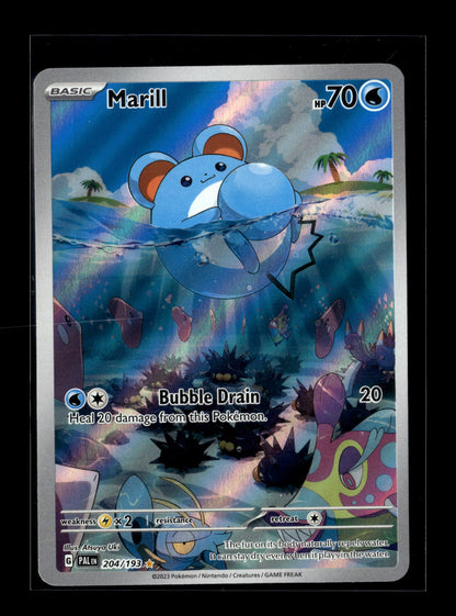 Pokemon Paldea Evolved Marill 204