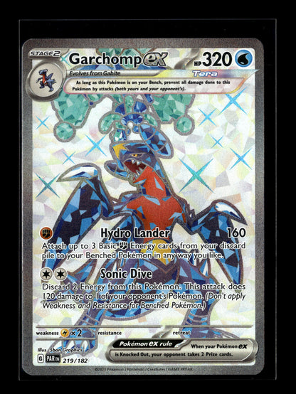 Pokemon Paradox Rift Garchomp ex 219