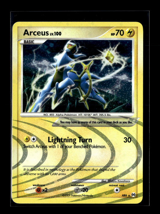 Pokemon Platinum Arceus Arceus AR6