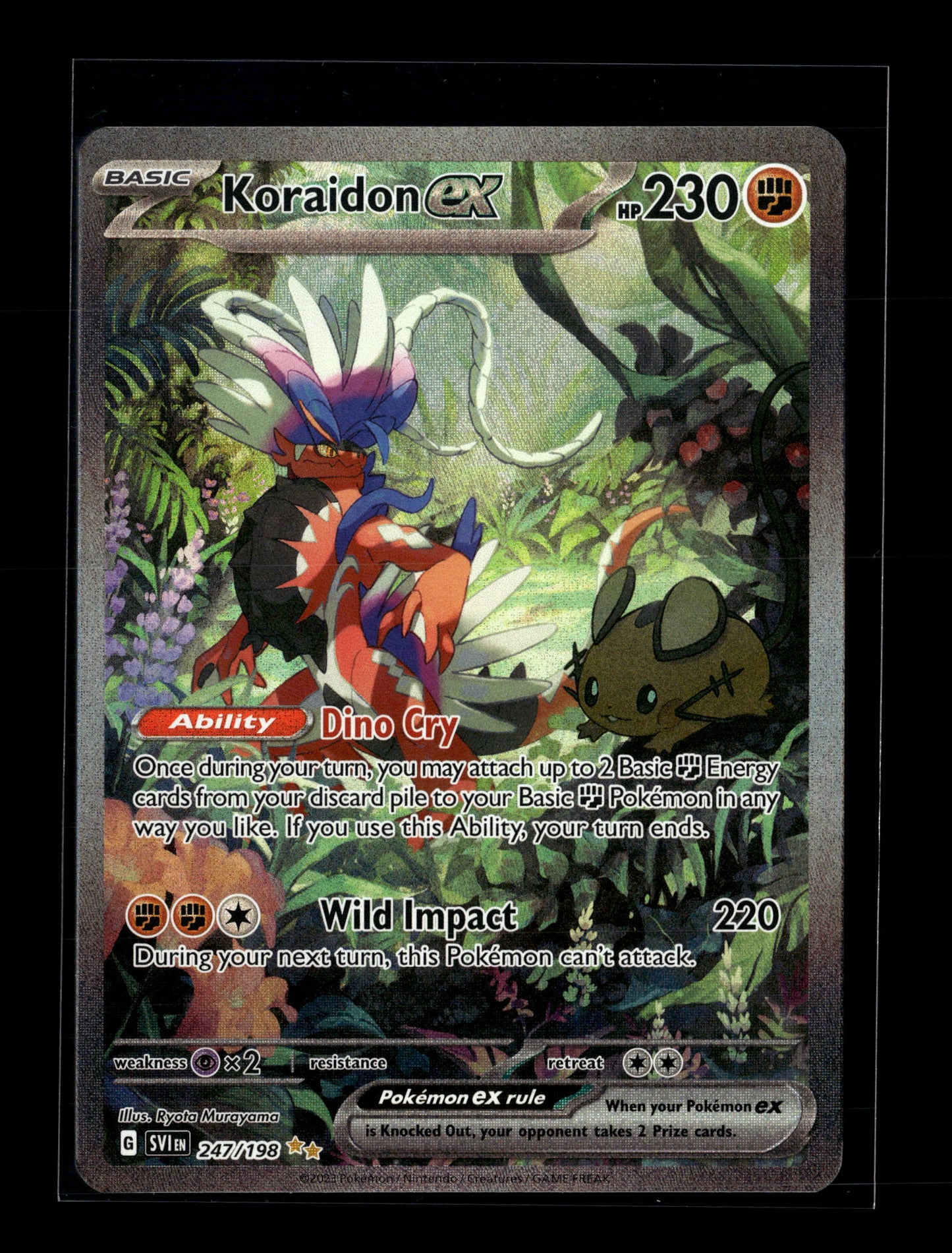 Pokemon Scarlet & Violet Base Set Koraidon ex 247