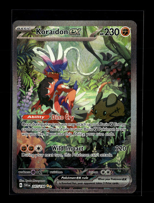 Pokemon Scarlet & Violet Base Set Koraidon ex 247