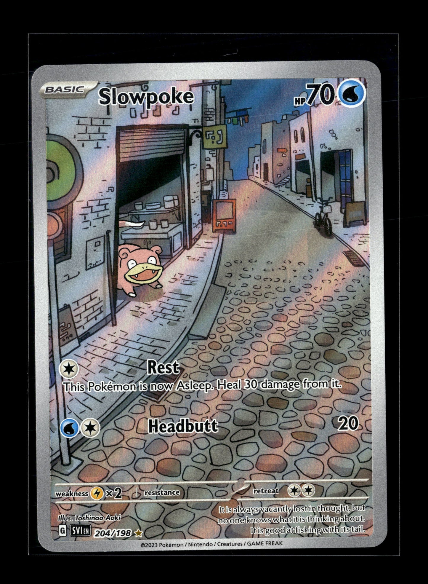 Pokemon Scarlet & Violet Base Set Slowpoke 204