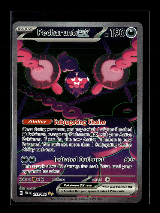 Pokemon Shrouded Fable Pecharunt ex 93