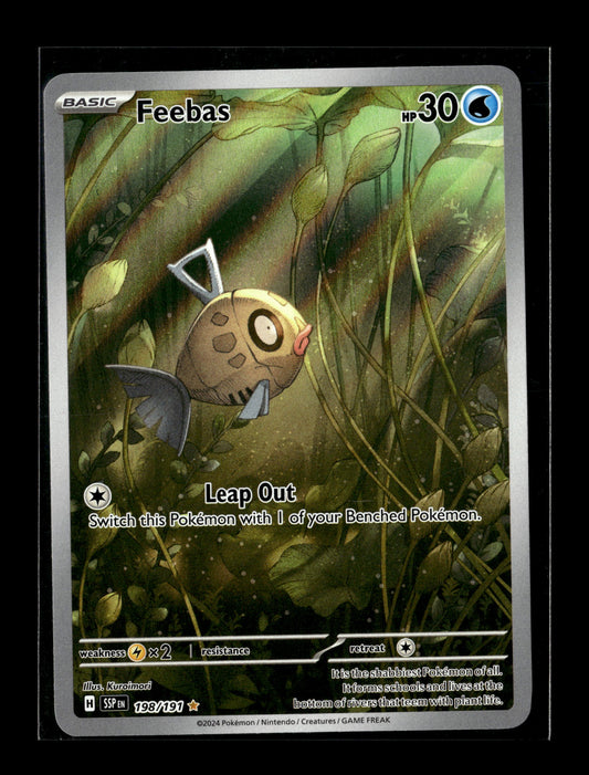 Pokemon Surging Sparks Feebas 198