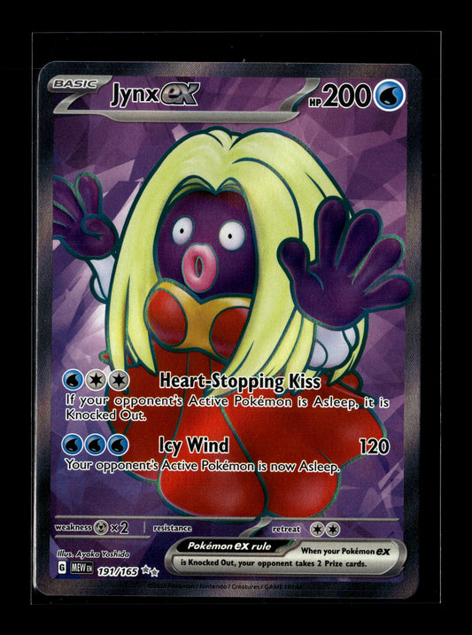Pokemon 151 Jynx ex 191
