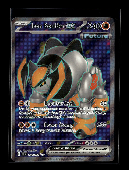 Pokemon Temporal Forces Iron Boulder ex 192